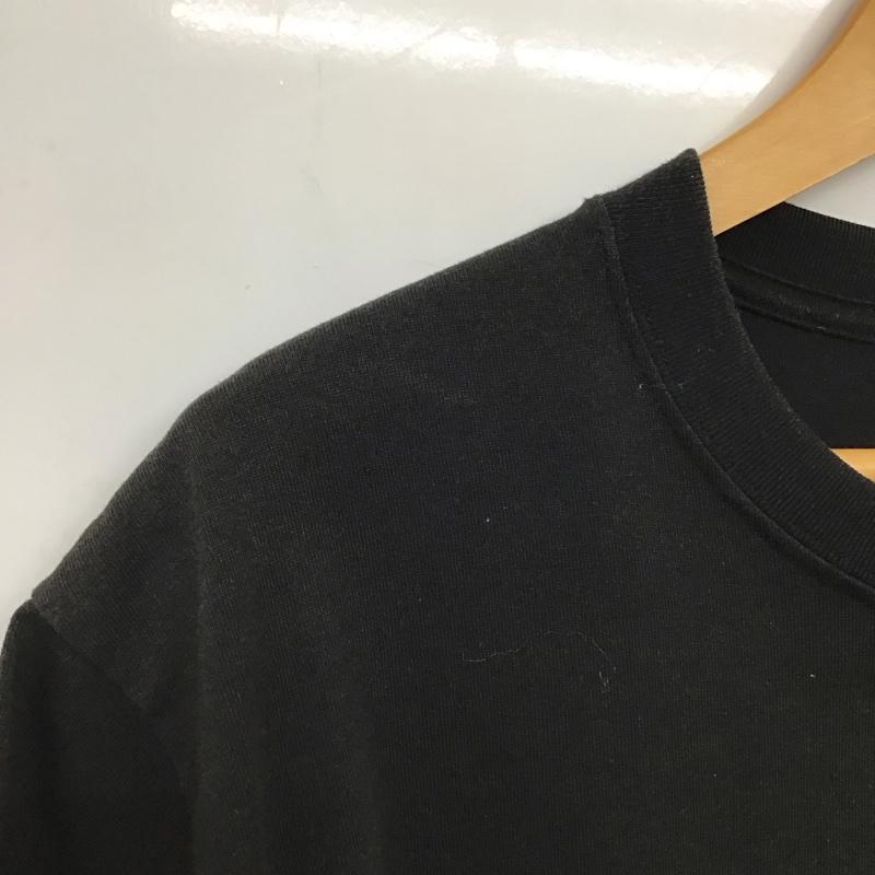 ザノースフェイス THE NORTH FACE Tシャツ 半袖 nt32108 バンダナスクエアロゴ プリントTシャツ M ロゴ、文字 黒 / ブラック / メンズ USED 古着 中古 10136575