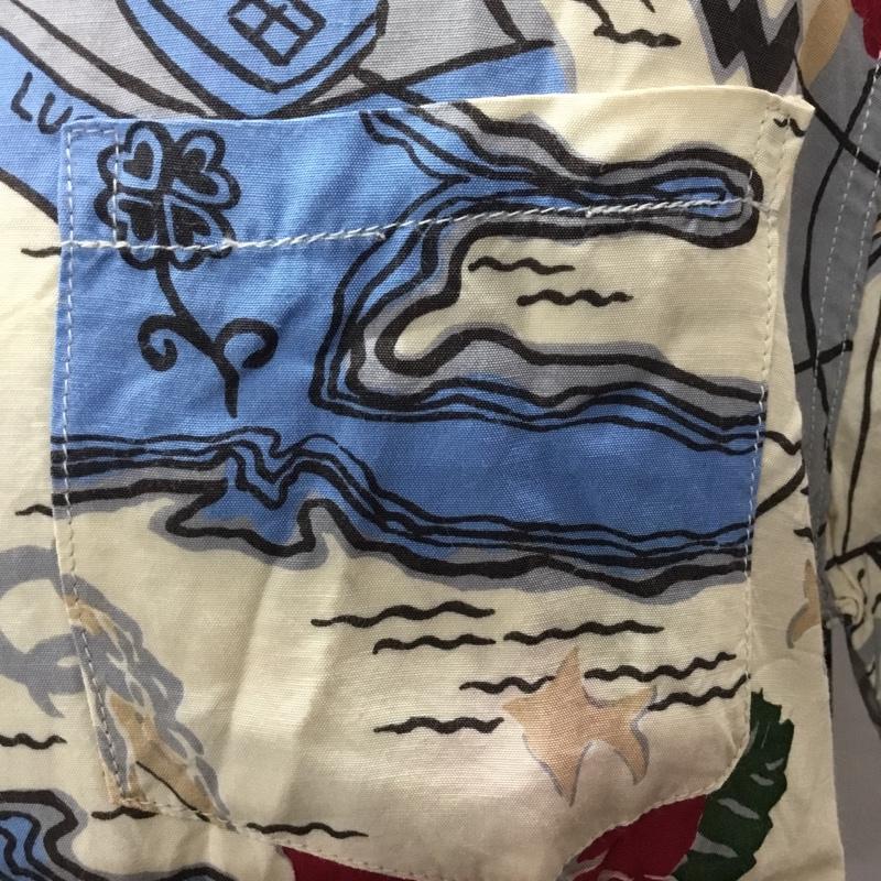 古着 USED シャツ、ブラウス 半袖 半袖シャツ カラーシャツ 半袖カットソー アロハシャツ 1 総柄 マルチカラー / マルチカラー /  メンズ USED 古着 中古 10108548