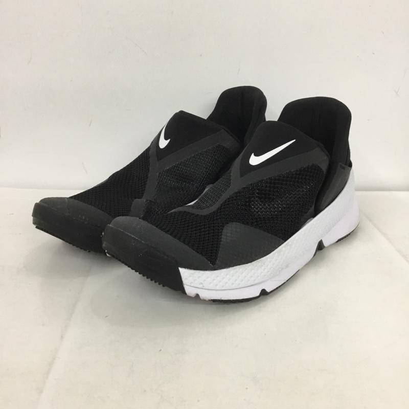 ナイキ NIKE スニーカー スニーカー DR5540-002 W Go FlyEase 28cm 28.0cm ロゴ、文字 黒 / ブラック / X 白 / ホワイト / メンズ USED 古着 中古 10137871