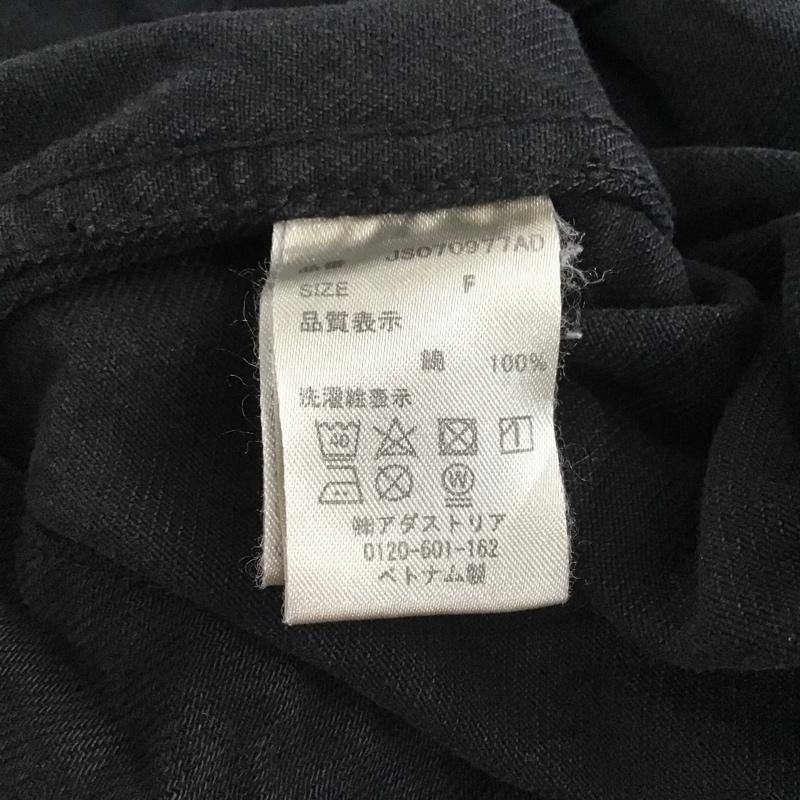 ジーナシス JEANASIS ジャケット、上着 ジャケット、ブレザー JS070977AD Gジャン FREE 無地 黒 / ブラック / レディース USED 古着 中古 10132781