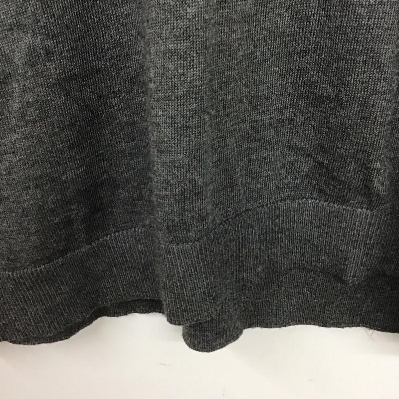 ザラ ZARA ニット、セーター 長袖 5755/100/809 M 無地 灰 / グレー / レディース USED 古着 中古 10133681