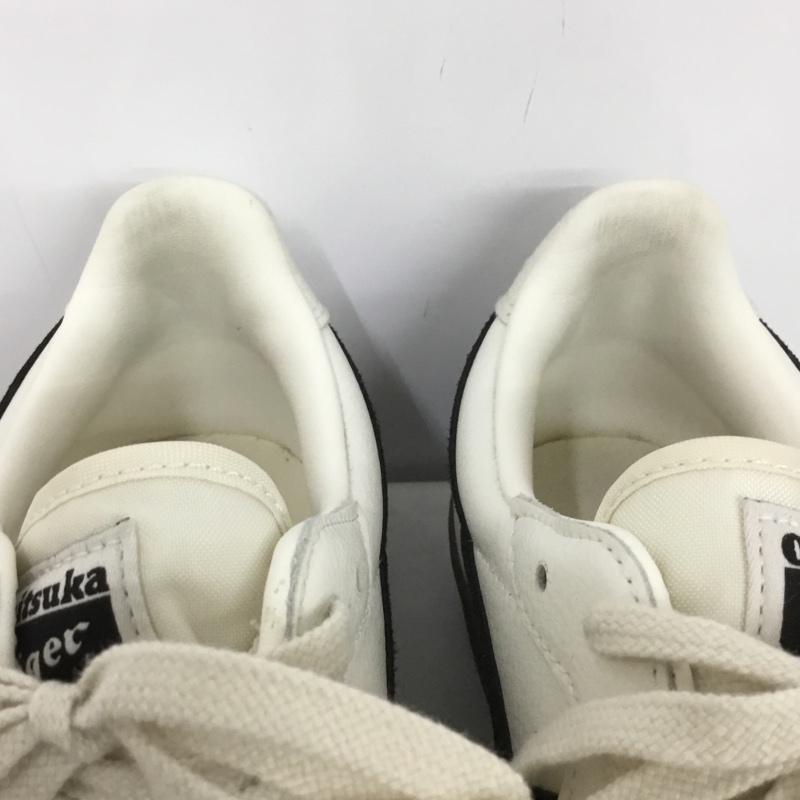 オニツカタイガー ONITSUKA TIGER スニーカー スニーカー GSM 1183A353 26cm 箱有 26.0cm ロゴ、文字 黒 / ブラック / X アイボリー / アイボリー / メンズ USED 古着 中古 10134858