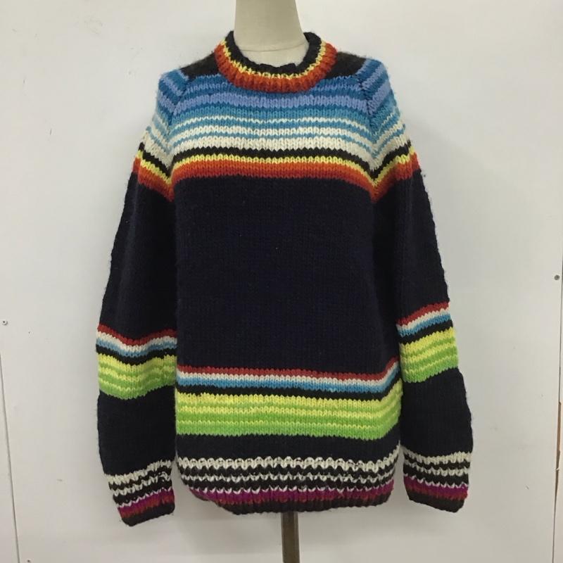 チャムラ CHAMULA ニット、セーター 長袖 S 無地 マルチカラー / マルチカラー /  レディース USED 古着 中古 10111403