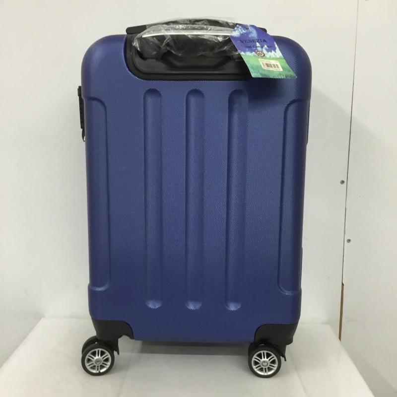 古着 USED スーツケース、トランク スーツケース、トランク トラベルキャリーケース VENEZIA 無地 紺 / ネイビー / メンズ USED 古着 中古 10132134