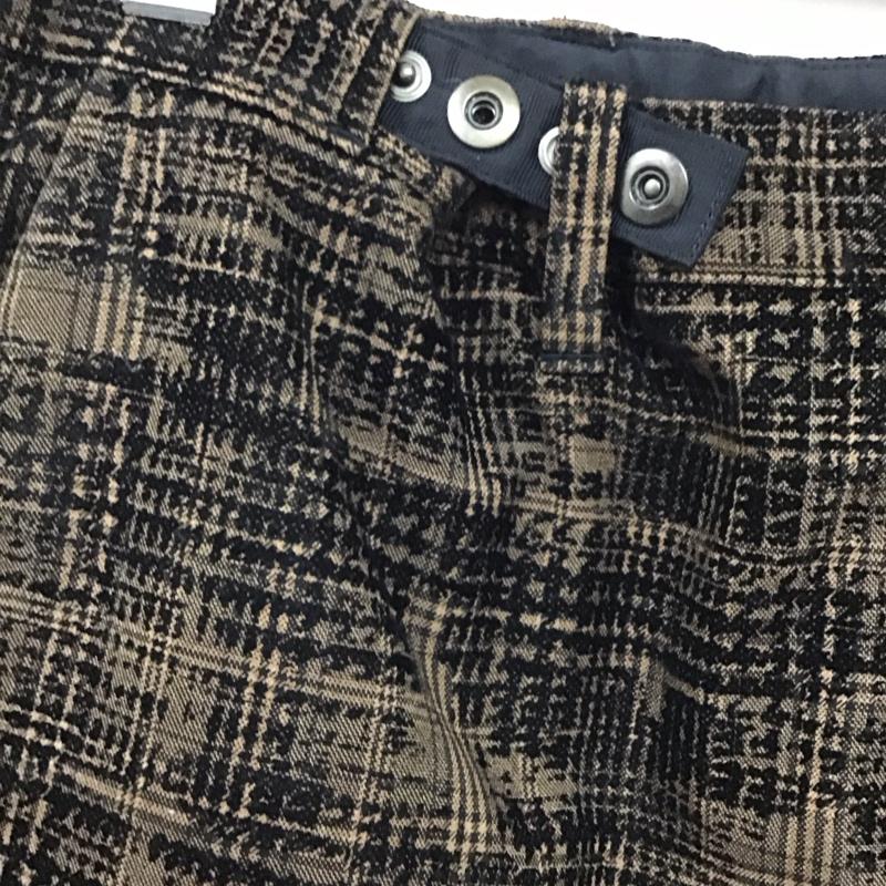 ポリクアント POLIQUANT パンツ スラックス ワイドパンツ カジュアルパンツ ワークパンツ スラックス 2 総柄 マルチカラー / マルチカラー / メンズ USED 古着 中古 10130080