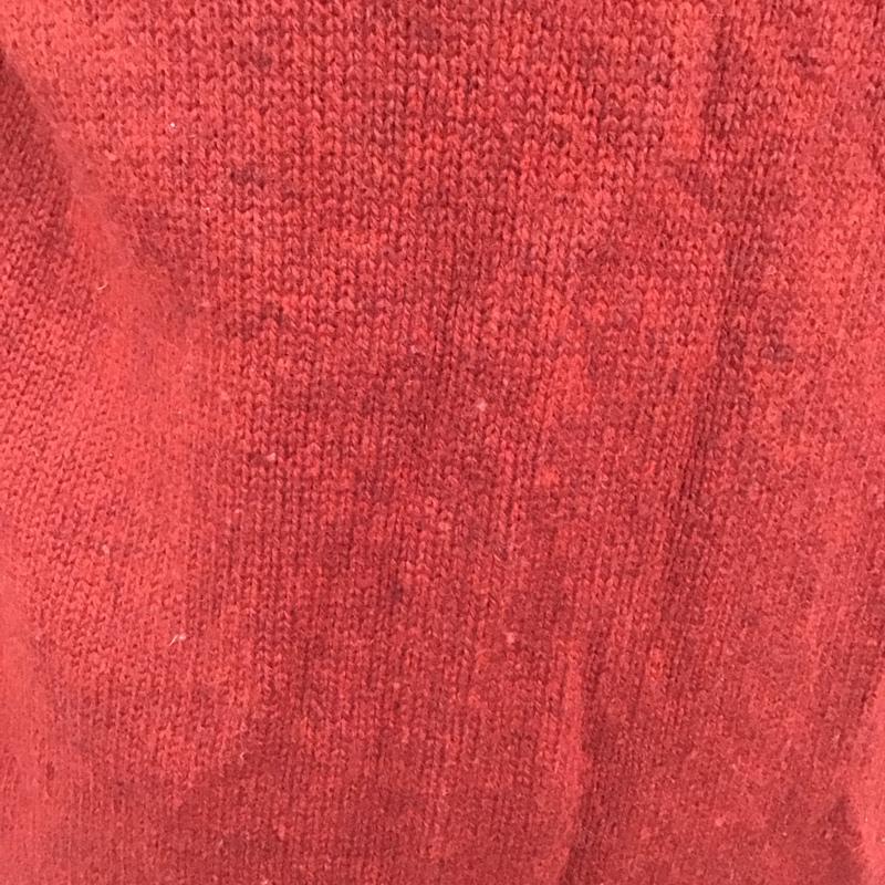 ポロバイラルフローレン Polo by RALPH LAUREN ニット、セーター 長袖 ハーフジップ M 無地 赤 / レッド / メンズ USED 古着 中古 10120186