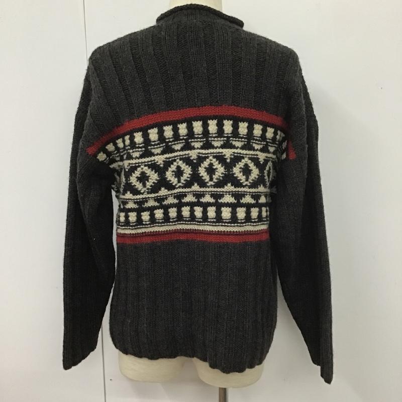 ジェイクルー J.CREW ニット、セーター 長袖 S 無地 灰 / グレー / メンズ USED 古着 中古 10105972