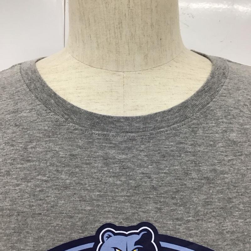 ナイキ NIKE Tシャツ 半袖 半袖カットソー プリントTシャツ クルーネックカットソー スポーツウェア XXL プリント 灰 / グレー / メンズ USED 古着 中古 10109775