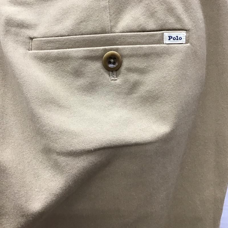 ポロラルフローレン POLO RALPH LAUREN パンツ スラックス 2 無地 ベージュ / ベージュ /  メンズ USED 古着 中古 10122015