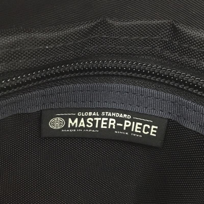 マスターピース MASTERPIECE ショルダーバッグ ショルダーバッグ 02343 サコッシュ 斜め掛け ロゴ、文字 黒 / ブラック / メンズ USED 古着 中古 10124240