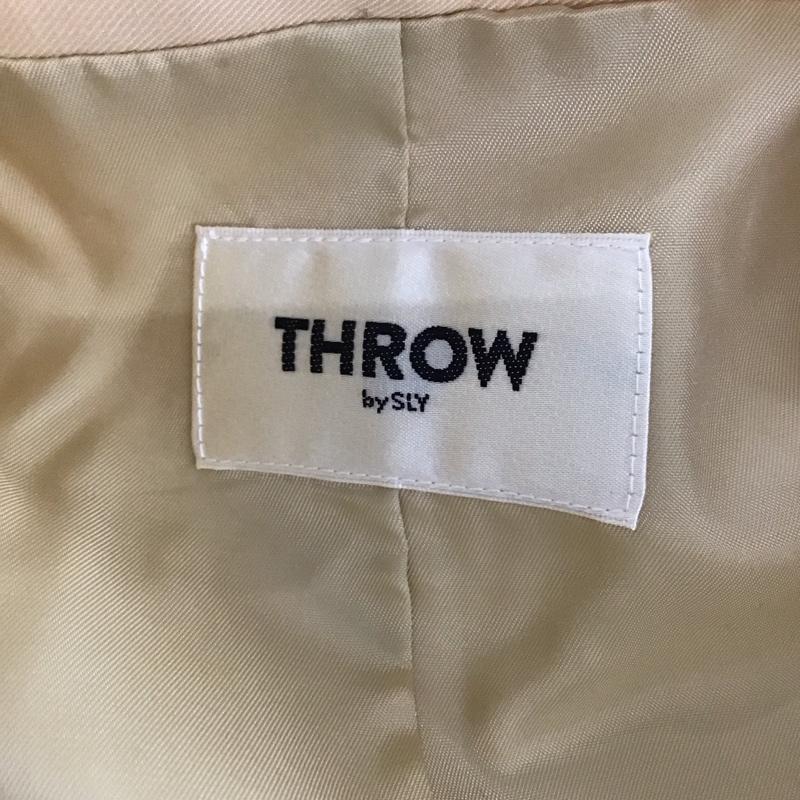 スローバイスライ THROW by SLY ジャケット、上着 ジャケット、ブレザー 030DS030-1680 BOXY TAIOR JK ダブルテーラージャケット 1 無地 黄 / イエロー / レディース USED 古着 中古 10117384