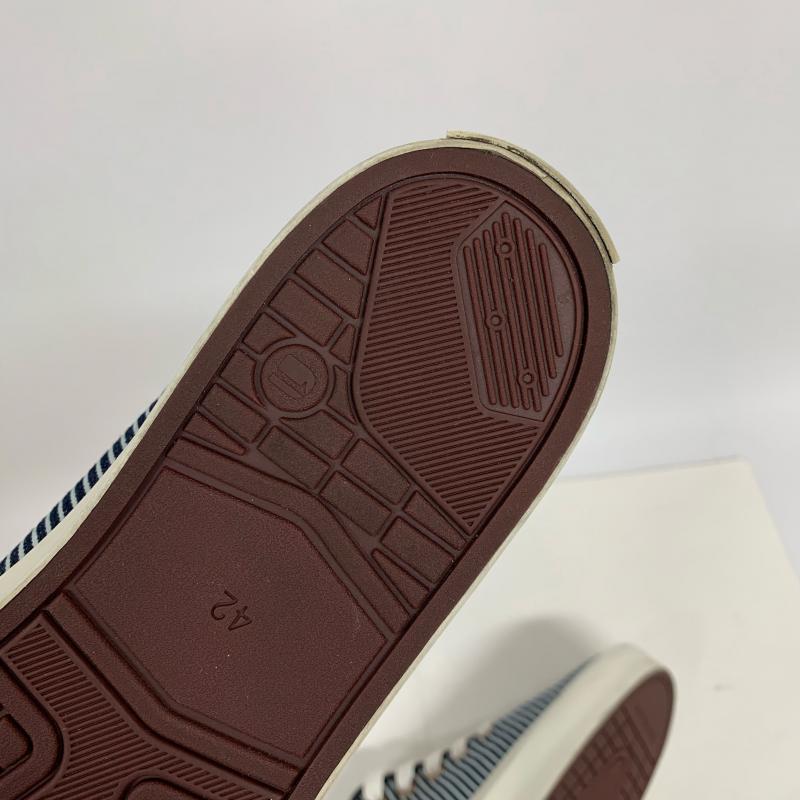 ジースターロゥ G-STAR RAW スニーカー スニーカー ストライプ インディゴ / インディゴ / X 白 / ホワイト / メンズ USED 古着 中古 10014692