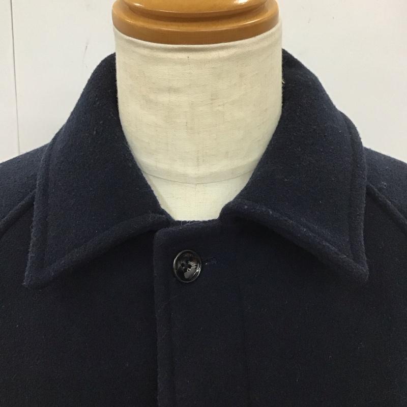 ニコアンド niko and... コート コート一般 ON86MJ04AD ステンカラーコート M 無地 紺 / ネイビー / メンズ USED 古着 中古 10112241