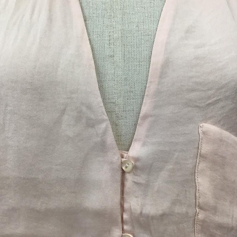 ザラ ZARA TRAFALUC トップス トップス ノースリーブ Vネック 前開き S 無地 桃 / ピンク / レディース USED 古着 中古 10114086