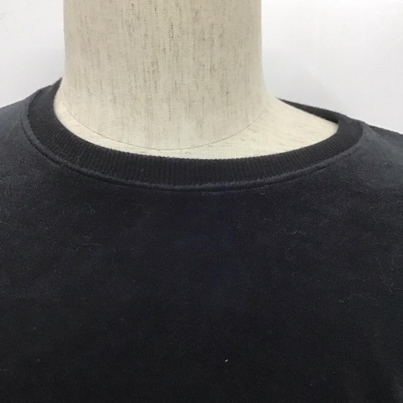 センスオブプレイス SENSEOFPLACE カットソー 長袖 長袖カットソー クルーネックカットソー ロングスリーブカットソー 無地Tシャツ FREE 無地 黒 / ブラック / メンズ USED 古着 中古 10107476
