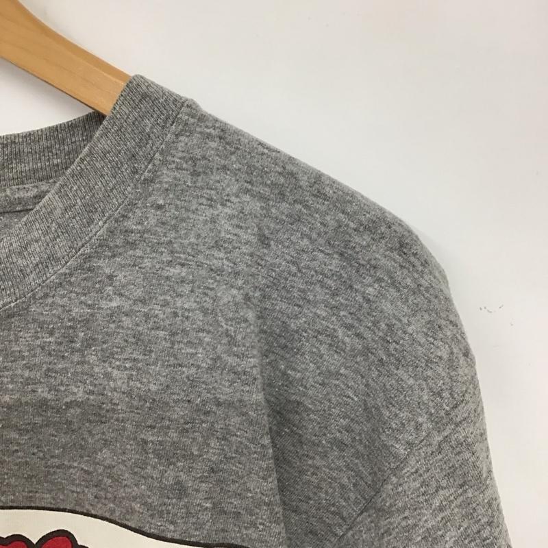 ディズニー Disney Tシャツ 半袖 半袖カットソー プリントTシャツ クルーネックカットソー プリント 灰 / グレー / メンズ USED 古着 中古 10136730