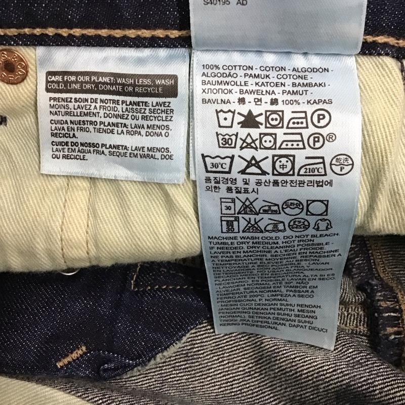 リーバイストラウスアンドコー Levi Strauss & co. パンツ デニム、ジーンズ デニムパンツ ストレートパンツ ワイドパンツ カジュアルパンツ 30インチ 無地 インディゴ / インディゴ / メンズ USED 古着 中古 10114382