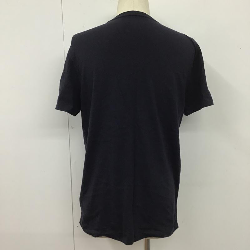 ポロラルフローレン POLO RALPH LAUREN Tシャツ 半袖 半袖カットソー クルーネックカットソー 刺繍Tシャツ M ロゴ、文字 紺 / ネイビー / メンズ USED 古着 中古 10105574