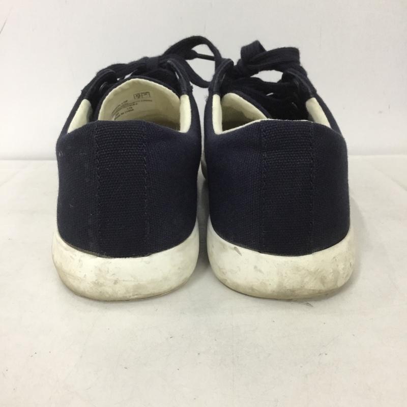 ローレンラルフローレン LAUREN RALPH LAUREN スニーカー スニーカー 13297 ローカット UK3.5 US:6 ワンポイント 紺 / ネイビー / レディース USED 古着 中古 10134859