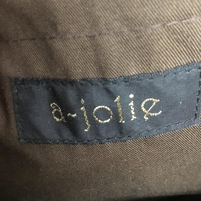 アジョリー a-jolie ハンドバッグ ハンドバッグ カゴバッグ サングラス パール 茶 / ブラウン / X ベージュ / ベージュ / レディース USED 古着 中古 10132041