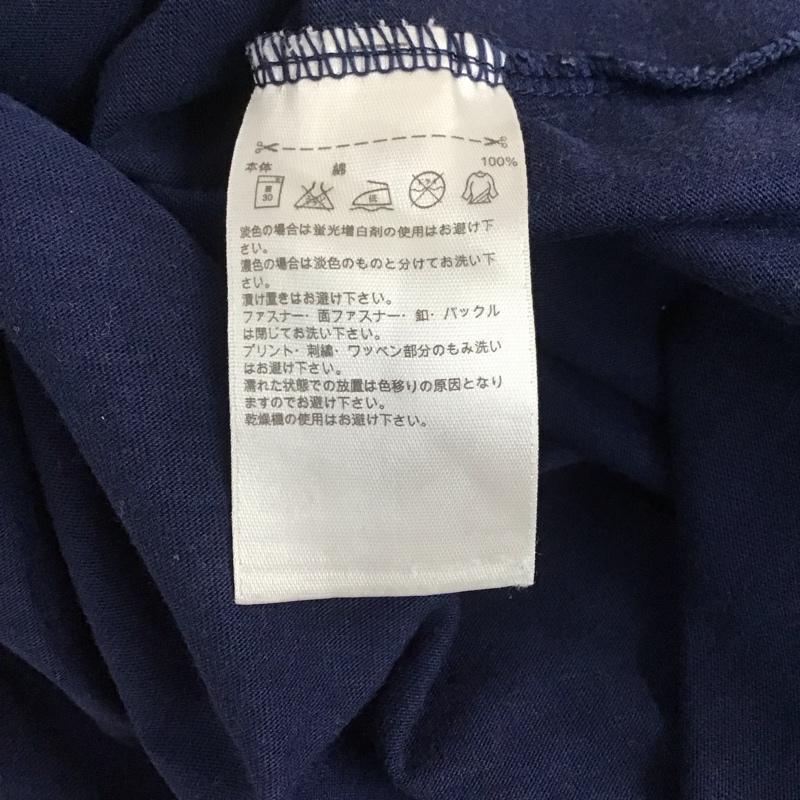アディダス adidas Tシャツ 半袖 S92520 S プリント 紺 / ネイビー / メンズ USED 古着 中古 10109112