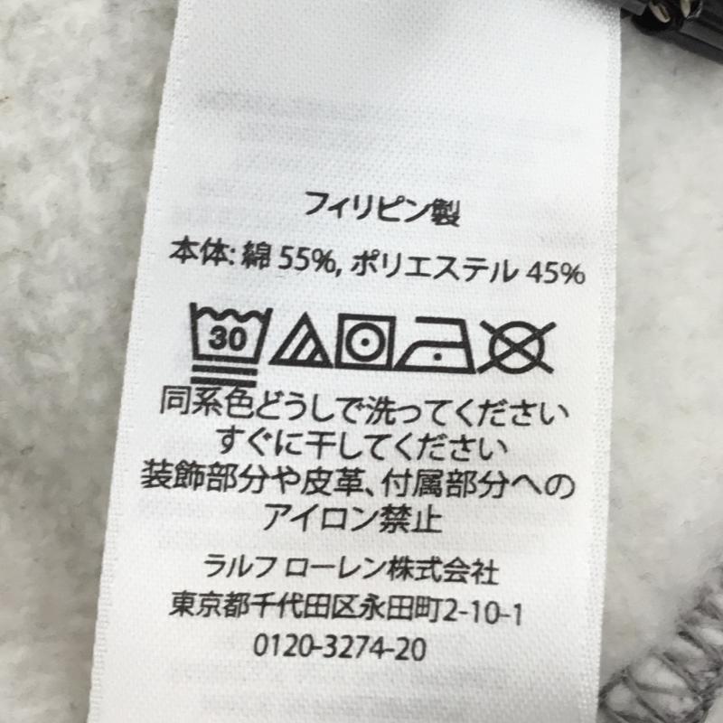ポロラルフローレン POLO RALPH LAUREN パーカー 長袖 POLO BEAR by POLO RALPH LAUREN M プリント X キャラクター 灰 / グレー / メンズ USED 古着 中古 10116044
