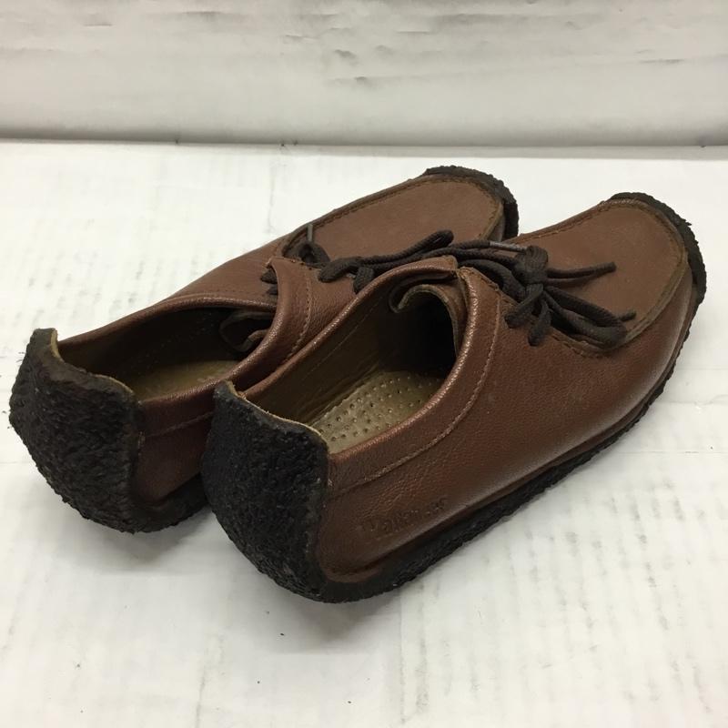 クラークス Clarks カジュアルシューズ カジュアルシューズ Walabee UK4 無地 茶 / ブラウン / レディース USED 古着 中古 10106875