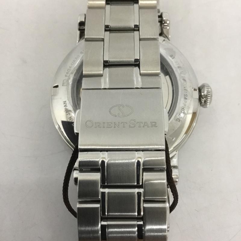 オリエントスター ORIENTSTAR 腕時計 アナログ(自動巻き) RK-AW0001L 日本製 ロゴ、文字 銀 / シルバー / X 紺 / ネイビー / メンズ USED 古着 中古 10127483
