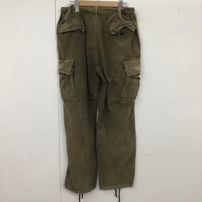 ニードルス Needles パンツ ワークパンツ、ペインターパンツ カーゴパンツ カジュアルパンツ ワイドパンツ ワークパンツ ミリタリーパンツ S 無地 カーキ / カーキ /  メンズ USED 古着 中古 10123772