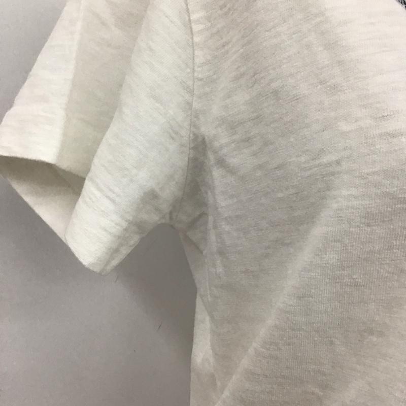 フォーティーファイブアールピーエム 45RPM Tシャツ 半袖 クルーネック コットン 1 プリント 白 / ホワイト / レディース USED 古着 中古 10112625