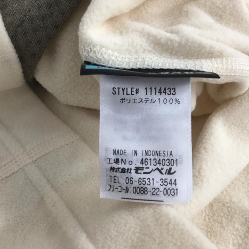 モンベル mont-bell ジャケット、上着 ジャケット、ブレザー フリース M 無地 オフホワイト / オフホワイト / レディース USED 古着 中古 10148609
