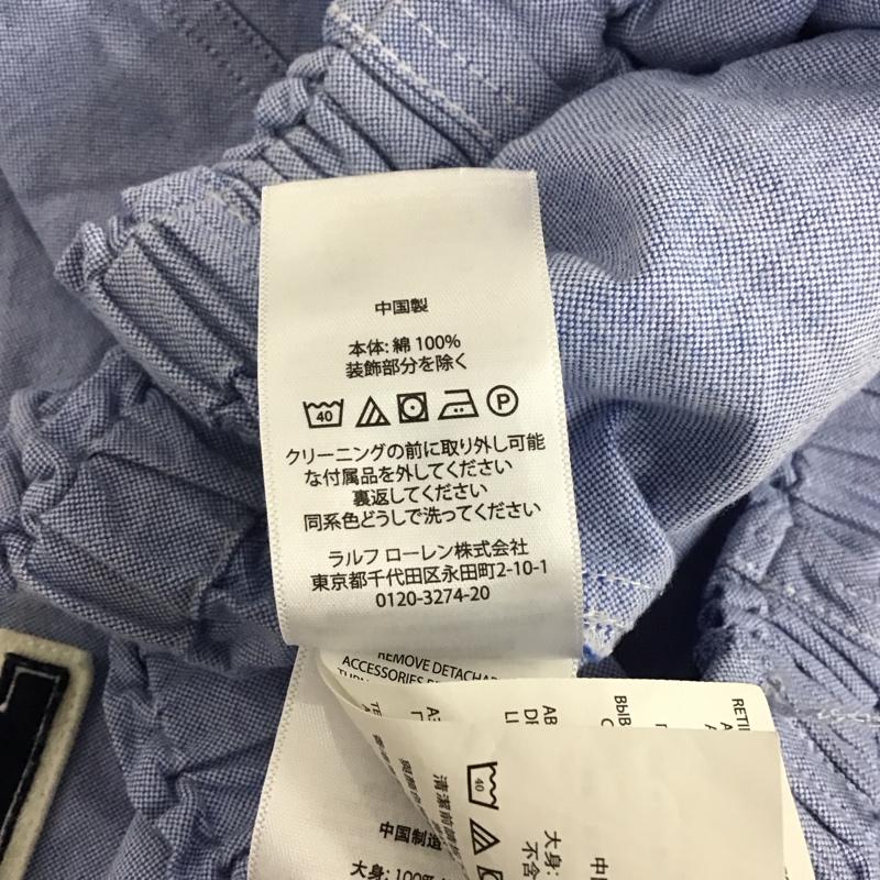 ラルフローレン RALPHLAUREN スカート ミニスカート 無地 水色 / ライトブルー / レディース USED 古着 中古 10129850