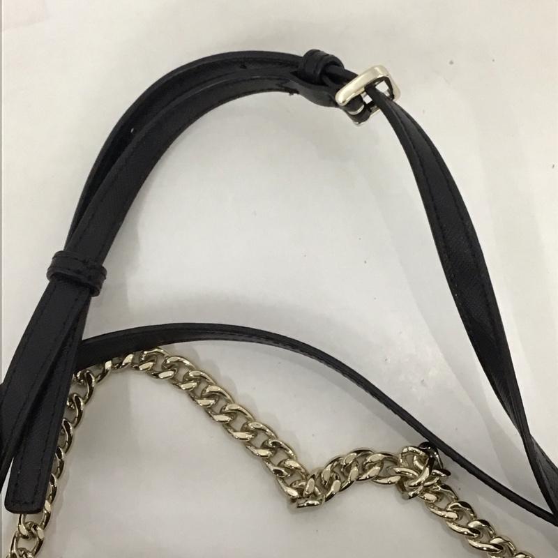 ケイトスペード Kate Spade ショルダーバッグ ショルダーバッグ WKR00119 カーソン コンバーチブル クロスボディ 2WAY ロゴ、文字 黒 / ブラック / レディース USED 古着 中古 10123180