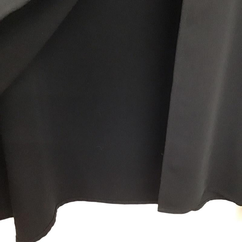 ザラ ZARA スカート ロングスカート ロングスカート フレアスカート カジュアルスカート XL 無地 黒 / ブラック / レディース USED 古着 中古 10135432