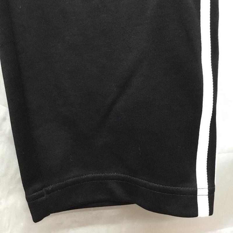アディダス adidas パンツ ワークパンツ、ペインターパンツ dn8039 クロップドパンツ カジュアルパンツ ジャージ L ロゴ、文字 黒 / ブラック /  メンズ USED 古着 中古 10121948