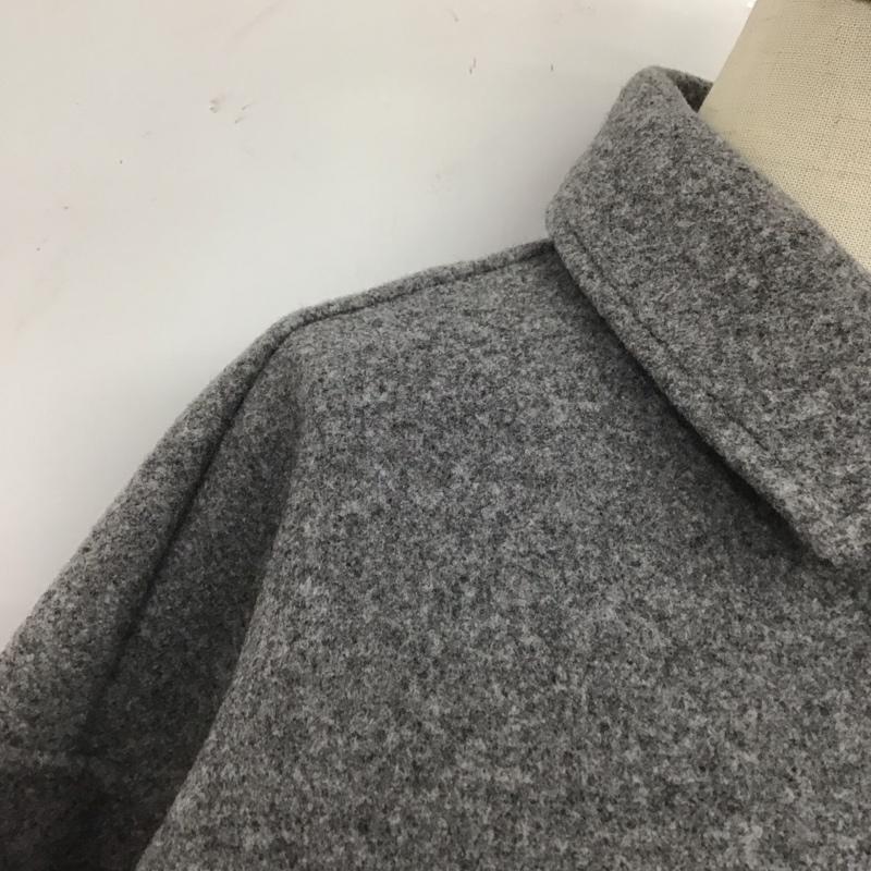 ザラ ZARA ジャケット、上着 ジャケット、ブレザー カジュアルジャケット カラージャケット アウター S 無地 灰 / グレー / レディース USED 古着 中古 10107089