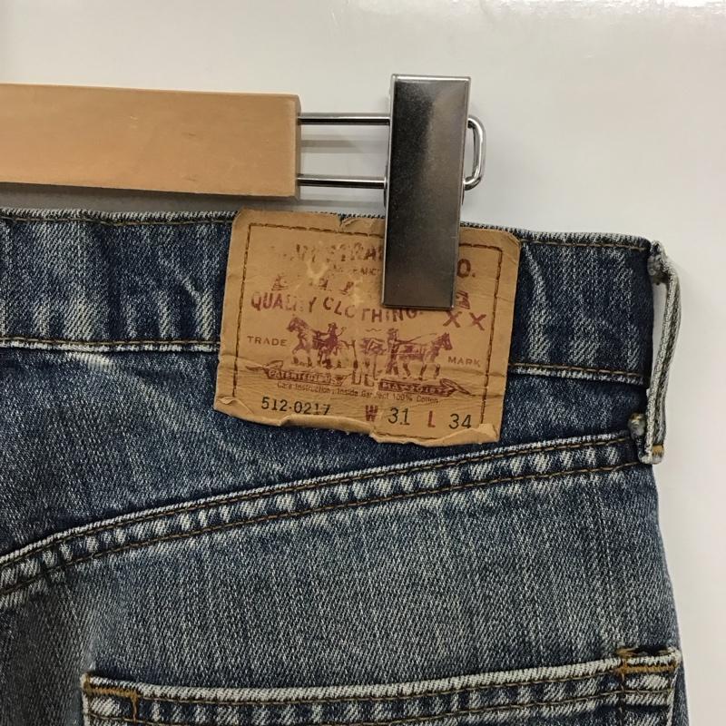 リーバイストラウスアンドコー Levi Strauss & co. パンツ デニム、ジーンズ デニムパンツ スリムパンツ カジュアルパンツ 90s 31インチ 無地 インディゴ / インディゴ / メンズ USED 古着 中古 10132921