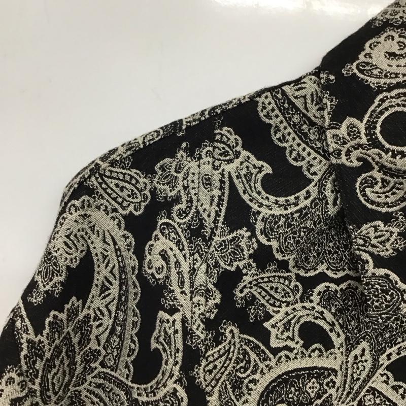 スミスタイル SUM1 STYLE シャツ、ブラウス 長袖 ペイズリー 黒 / ブラック / レディース USED 古着 中古 10133699