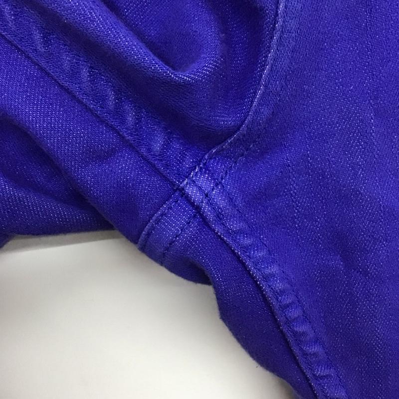 ゴースローキャラバン go slow caravan パンツ サルエルパンツ 391502 イージーパンツ 4 無地 青 / ブルー / メンズ USED 古着 中古 10139458