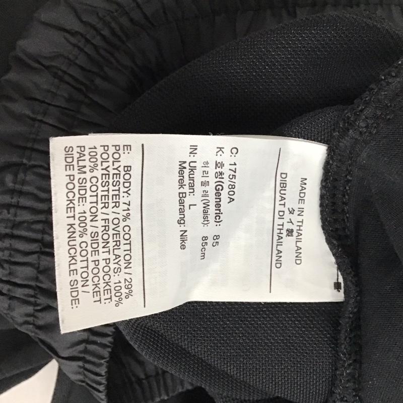 ナイキ NIKE パンツ ワークパンツ、ペインターパンツ dd7013-010 ウインターフリースパンツ ワイドパンツ L 無地 黒 / ブラック / メンズ USED 古着 中古 10130705