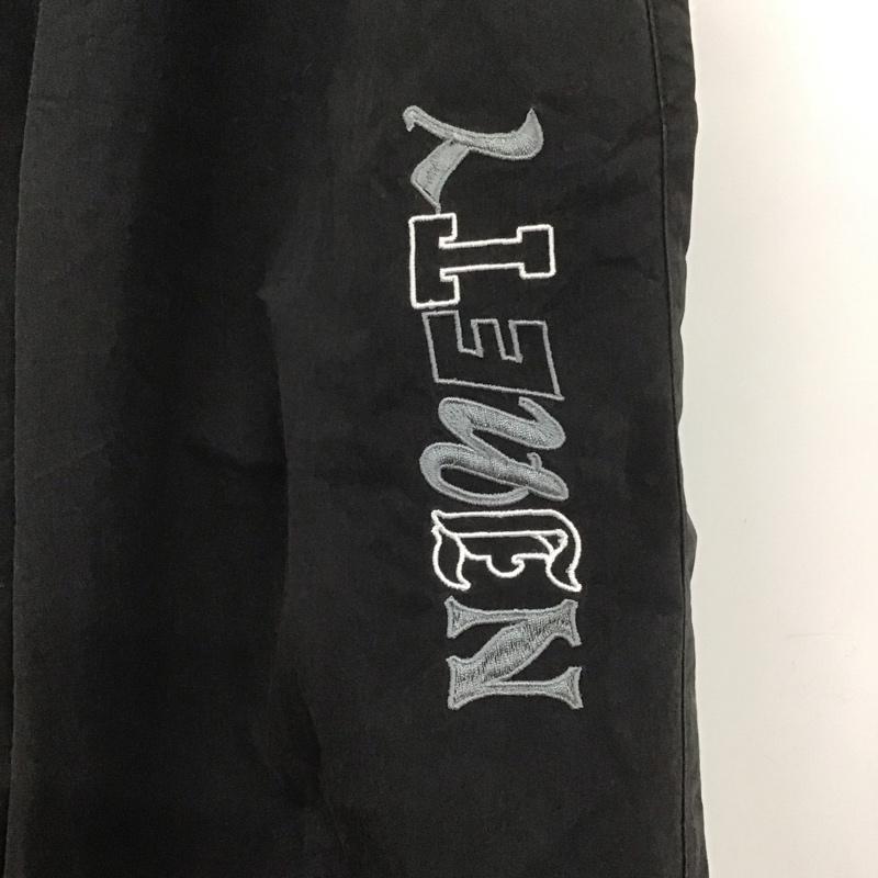 ナインティナインティ 9090 ボトムス ボトムス NN1329 N Logo Pants 裏メッシュ ロゴパンツ L ロゴ、文字 黒 / ブラック / メンズ USED 古着 中古 10107052