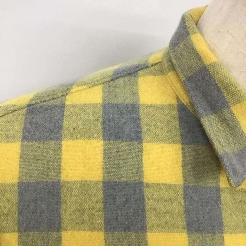 アール・ニューボールド R.NEWBOLD シャツ、ブラウス 長袖 長袖シャツ カラーシャツ ポケットシャツ 長袖カットソー チェックシャツ M チェック マルチカラー / マルチカラー / メンズ USED 古着 中古 10113745