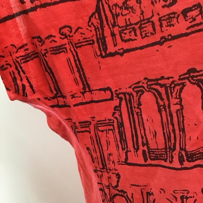 ディーゼル DIESEL Tシャツ 半袖 クルーネック XS 赤 / レッド / レディース USED 古着 中古 10112341
