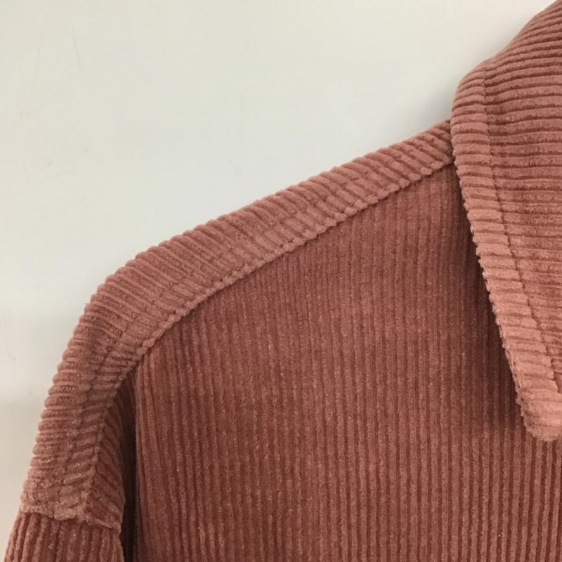 ザラ ZARA ジャケット、上着 ジャケット、ブレザー 8372 227 645 コーデュロイ XS 無地 桃 / ピンク / レディース USED 古着 中古 10138627