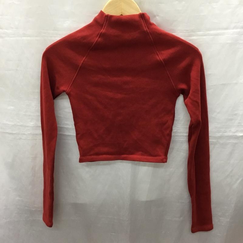ザラ ZARA カットソー 長袖 4174/860/641 M 無地 赤 / レッド / レディース USED 古着 中古 10121970