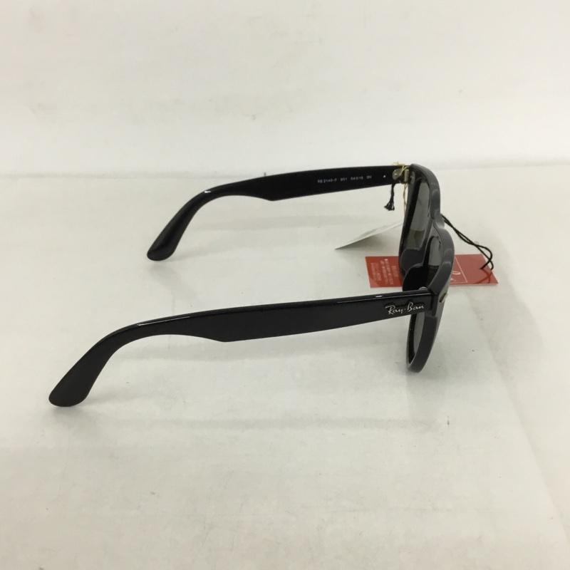 レイバン Ray-Ban めがね・サングラス サングラス RB2140-F WAYFARER カラーレンズ ロゴ、文字 黒 / ブラック / メンズ USED 古着 中古 10129403