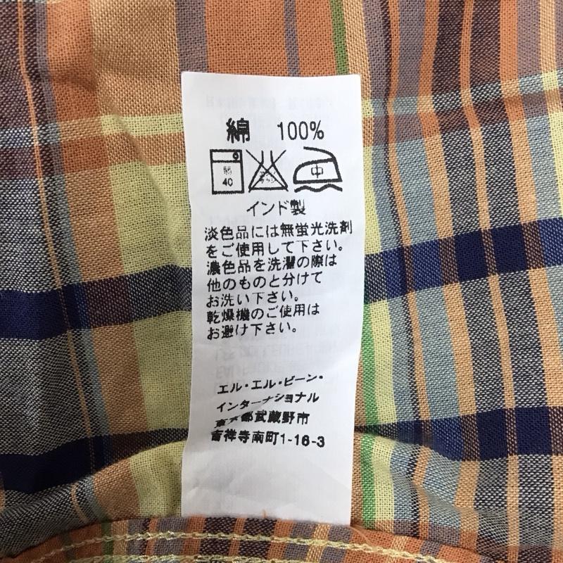 エルエルビーン L.L.Bean シャツ、ブラウス 半袖 半袖シャツ カラーシャツ 半袖カットソー チェックシャツ S チェック マルチカラー / マルチカラー /  メンズ USED 古着 中古 10113212