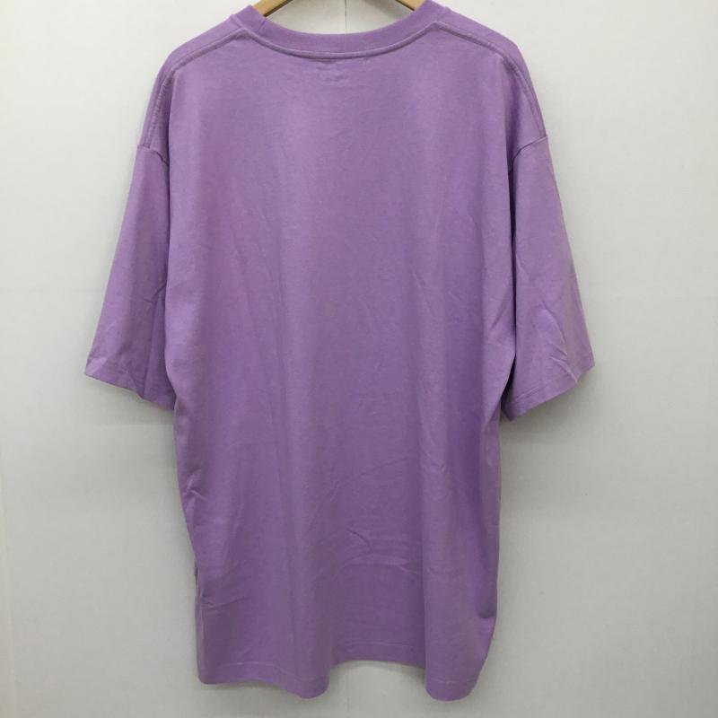 アベイシングエイプ A BATHING APE Tシャツ 半袖 XL ロゴ、文字 紫 / パープル / メンズ USED 古着 中古 10139624