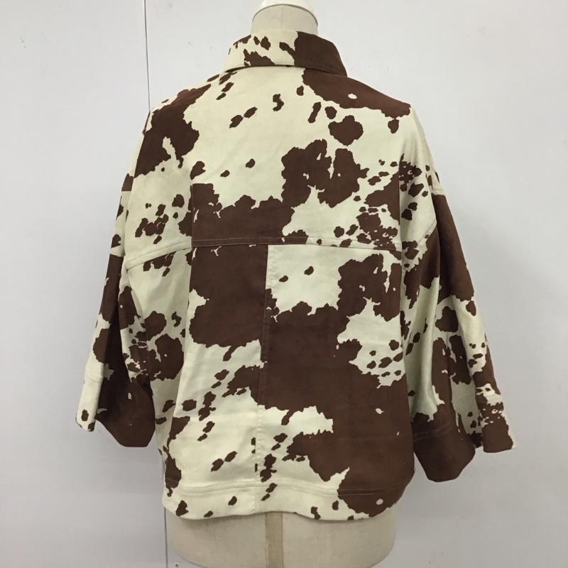 スライ SLY シャツ、ブラウス 七分袖 030eaa30-1650 COW VEGAN SUEDE SHORT シャツ FREE 総柄 マルチカラー / マルチカラー / レディース USED 古着 中古 10119884