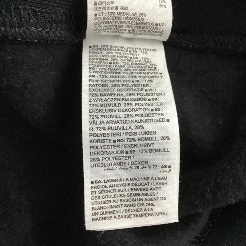 ギャップ GAP トレーナー 長袖 長袖トレーナー クルーネックスウェット リブスウェット S ロゴ、文字 黒 / ブラック / メンズ USED 古着 中古 10105540